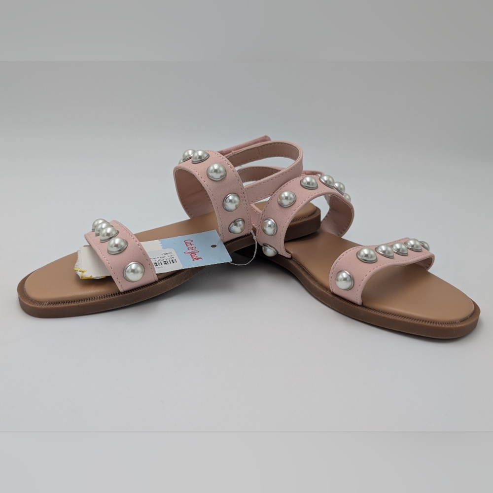Selene Pink Beaded Sandal By Cat & Jack
